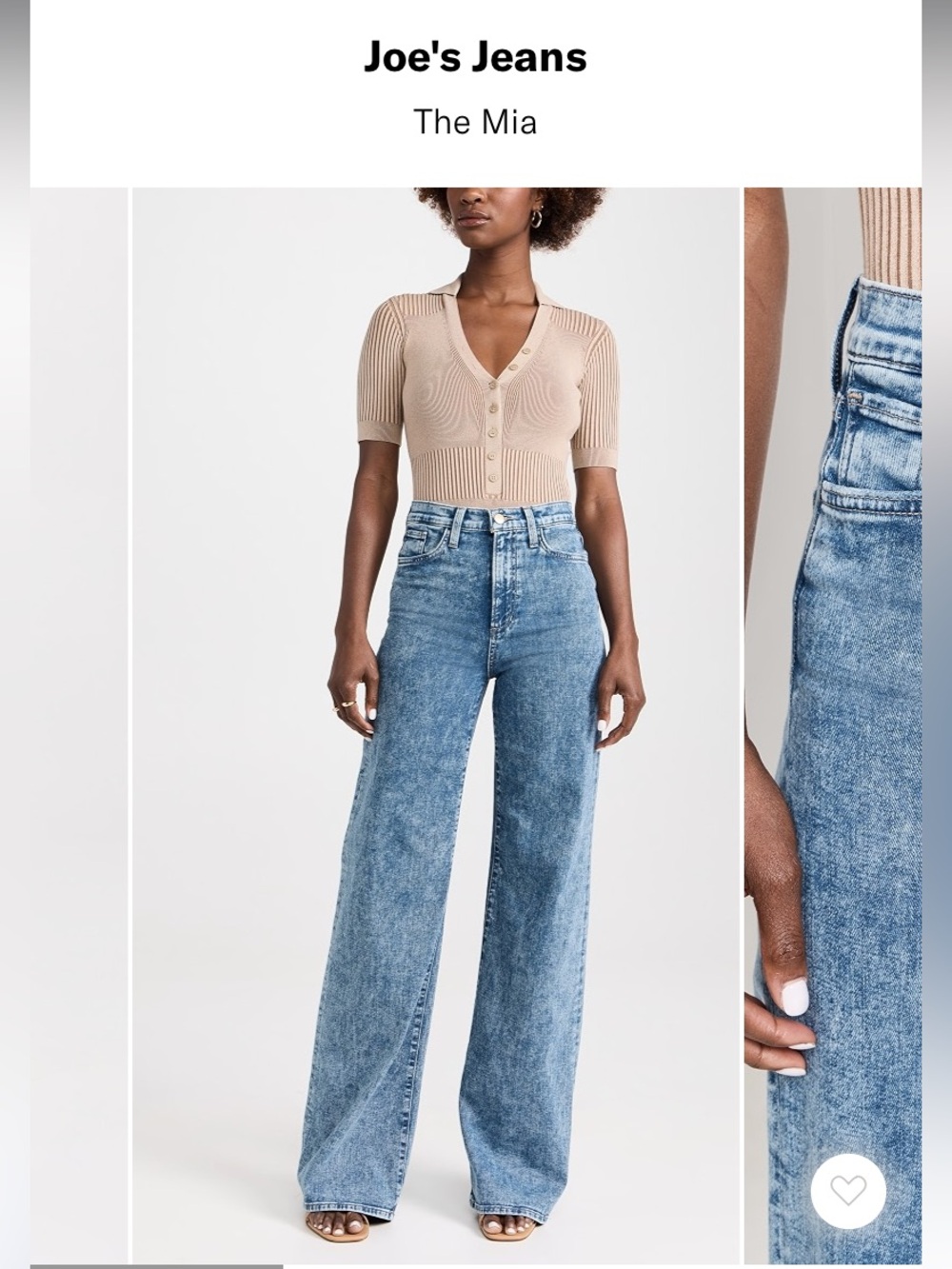 Joe’s Jeans High-Waist Wide Leg Size 29 - Picture 9 of 9